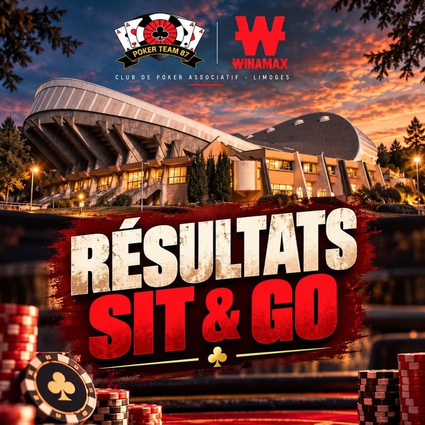SIT&GO du 16 Octobre 2026