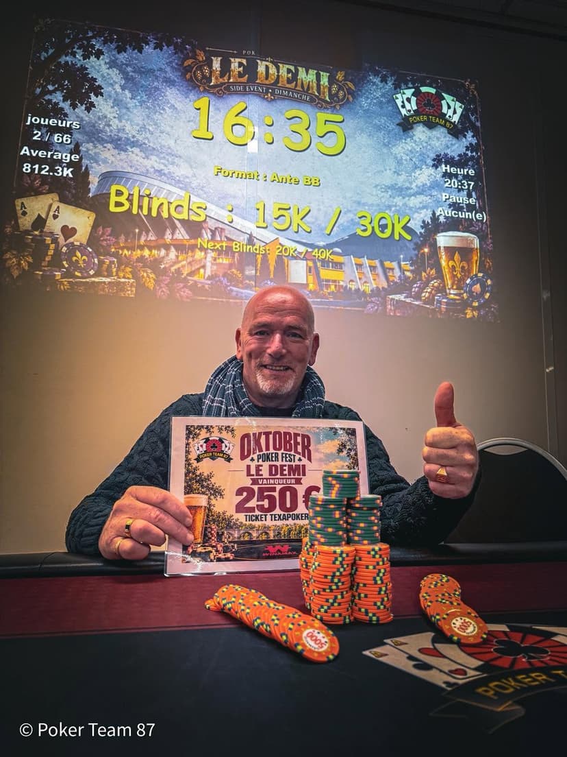 🍺♣️ OKTOBER POKER FEST – LE DEMI